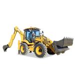Small Loader 2.5 Ton Shovel Side Shift Tractor Backhoe Farm Wheel Loader