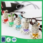 DIY hang style reuse glass perfume bottle 4 ml for car using