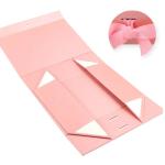 Custom Logo Rigid Cardboard Hamper Boxes Magnetic Paper Gift Packaging