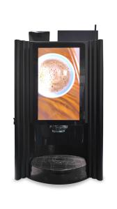 China Professional Big Canister Table Top Freshly Ground Coffee Vending Machine Commercial Coffee Vending Machine For B2B Marke factory