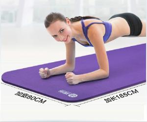 China 10mm thick yoga mat yoga mats NBR lengthened and widened even more versatile sports factory