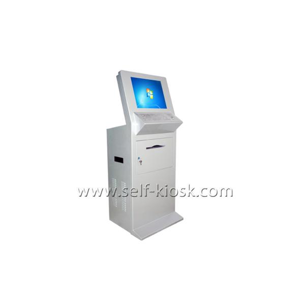 Digital Information Kiosk , Interactive Information Kiosk With A4 Printer And