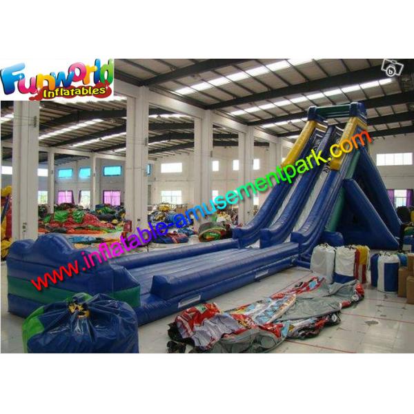 China CE / UL Double Lanes Giant Inflatable Slide Commercial Grade factory