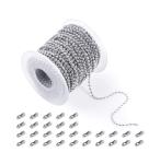 Cheap Price 4.5mm Polish Silver 304 Stainless Steel Ball Chain