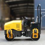 Mini Asphalt Road Roller Machine 2 Ton Diesel Engine and Hydraulic Vibratory