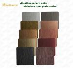Sustainable Cold Rolled Stainless Steel Plate NO.4 Hairline Color