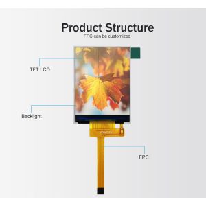 Polcd RoHS 2.4 Inch Lcd Tft Display ST7789V3 TFT LCD Module 4 Wire SPI