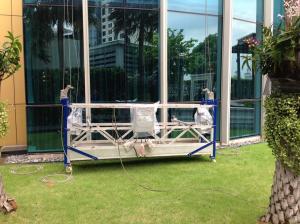 China LTD63 inside chimney cleaning suspended scaffodling , electric winch gondola , skylift cradle for rental factory