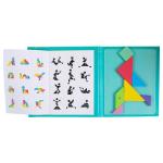 Jigsaw Puzzle Baby Developmental Toys Wooden Tangram Magnetic Puzzle Toys