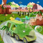 18M Kids Toddler Friction Power Dino Car Toy Perfect Christmas Birthday Surprise