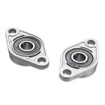 Total Height 2.8cm KP08 KFL08 Ball Bearing Bracket Stainless Steel