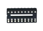 Medical Equipment 18 Pin IC Socket Brass Contact Environmental Protection