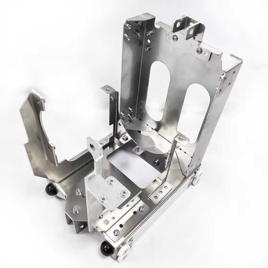 Custom bending welding aluminum sheet metal box custom sheet metal fabrication
