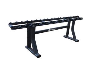 China Steel Single Tier Dumbbell Rack Weight Machine For Fitness Club factory