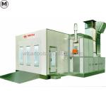 Orange Diesel Spray Paint Booth for Vehicle Painting in Orange Color and