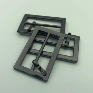 China Customized 25mm Nickel Needlepoint Belt Buckle With Electroplating factory