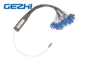 China OEM Fiber Optic PLC Splitter 1x64 1x128 2mm Cassette Type Fc Sc Lc St Connectors factory