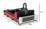 3015 1000W Iron Aluminum Brass Metal Plate Mini Fiber Laser Cutting Machine
