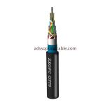 Armoured GYTS Underground Fiber Optic Cable 24 Core Aerial Steel Tape