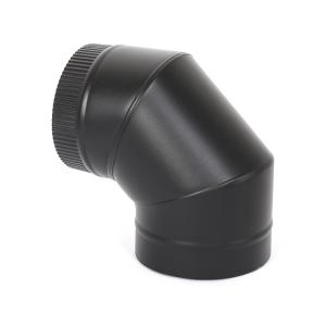 China Adjustable Black Chimney Pipe Accessories Prepainted Steel Construction factory