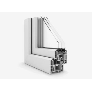 China Assure PVC Corner Profile Making Machine With Two Independent Tracks And 55KW Motor Power on sale