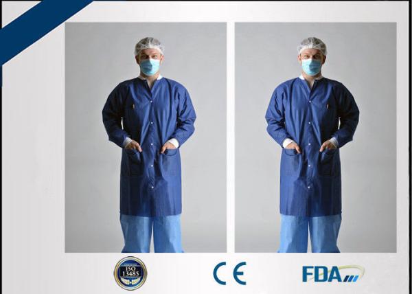Professional Disposable Protective Wear , Disposable Laboratory Coats S - 5XL