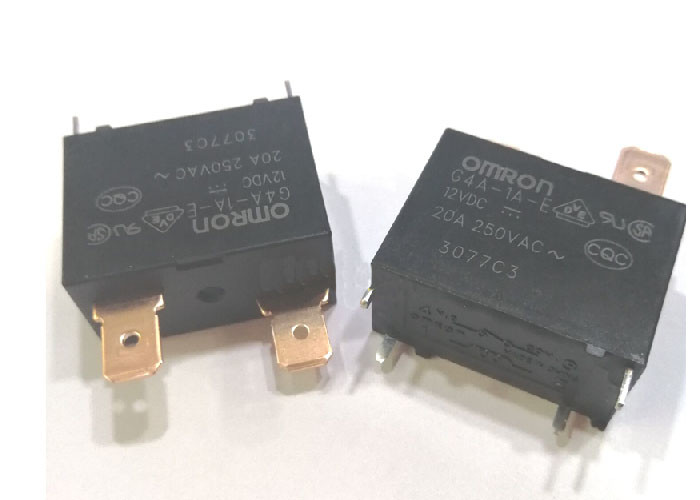 Omron Power Relay G4A-1A-E-5VDC/ 12VDC/ 24VDC - 20A (4 Pin)