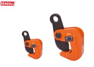 China Manual 6 Ton Aluminum Plate Lifting Clamp , Jaw Opening 10 - 100mm factory
