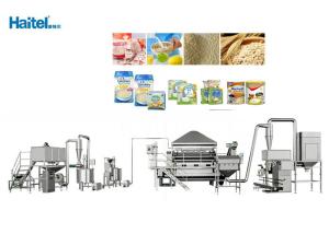 China High Safety Factor Baby Food Processing Equipment Nutrition Rice Powder factory