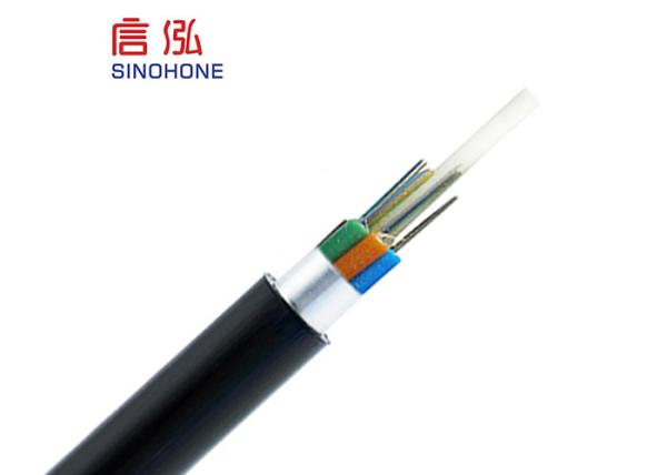 Water Blocking Yarn 96 Cores Fiber Reinforced Plastic Optical Cable Customized