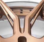 factory direct custom 22 to 24 inch aluminum gold bronze brushed car forged