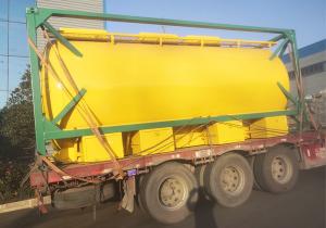 China Food Grade ASME Liquid Tank Container ISO 20ft Edible Oil Tank factory
