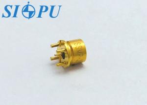 China RF Coaxial SSMP Male PCB Soldering Connector Glass Sintering factory