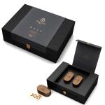 Custom Healthcare Product Packaging White Cardboard Gold Stamping For Maca