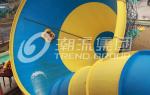 FRP Aqua Park Equipment For Adult , Customized Tornado Slide / Fiberglass Water