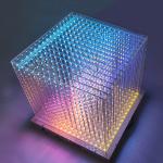 LED Cube for Decor 50000 Hours Lifespan 11.59kg Product Weight 3D exhibition box