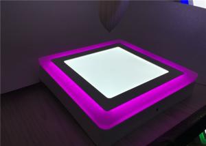China surface mounted double color round square LED panel light for club lighting factory