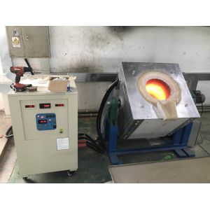 100KW Medium frequency (Frequency range 1-10khz) Induction Melting furnace