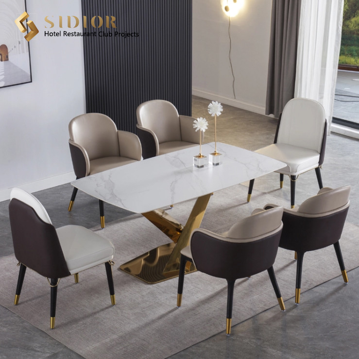Modern Dinning Chair, PU Leather Dinning Chair, Hotel Dinning Chair, Restaurant Dinning Chair, PU Leather Upholstery