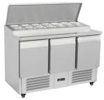 390L Refrigerated Saladette Counter