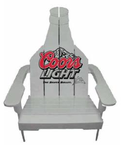 China China Made Beer Bottle Shaped Adirondack Chair factory