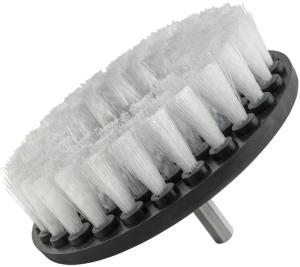 China White single cleaning drill brush, drill scrub brush for car cleaning and floor cleaning factory