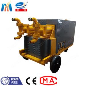 China Hydraulic Double Cylinder Cement Grouting Pump Wear Resistant factory