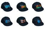 EL Cap Custom Light Up EL Hat /Sound Activated led Cap/el flashing Cap with