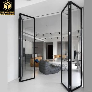 Customizable Aluminium Glass Hinged Door Top-Notch Hardware Comprehensive