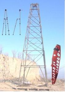 China Oil Directional Drilling Tower Mechanical , Borehole Drilling Machine factory