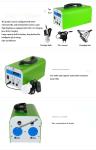 Mobile solar small system with player radio household emergency lighting power