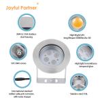 RGBW 4 In 1 LED Underwater Spot Light IP68 Colorful Fountain Spot Light