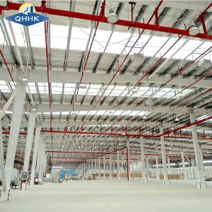 China Q355B Prefabricated Metal Warehouse Construction Steel Structure Seismic Robustness factory