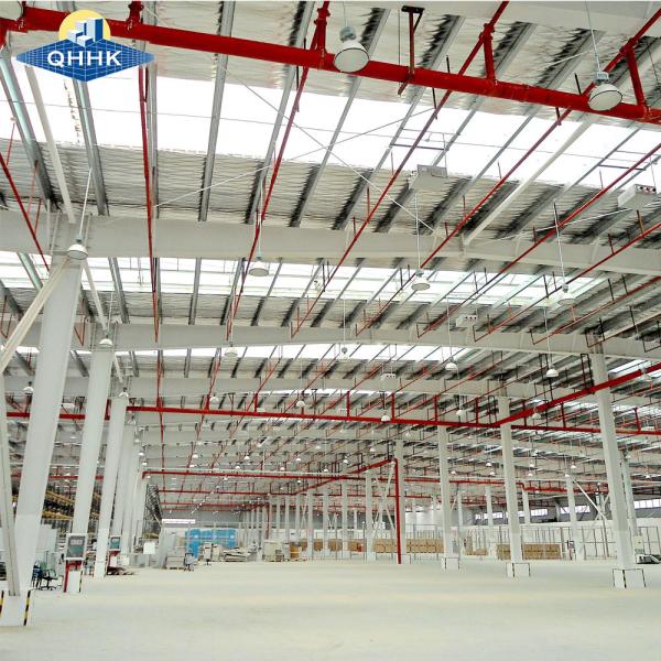 Q355B Prefabricated Metal Warehouse Construction Steel Structure Seismic